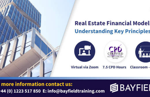 Understanding Key Principles of Real Estate Financial Modelling