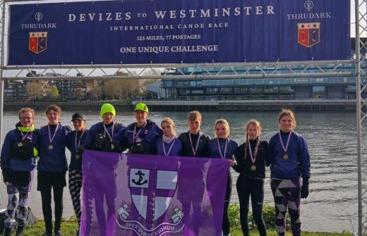 Kimbolton's Purple Paddlers