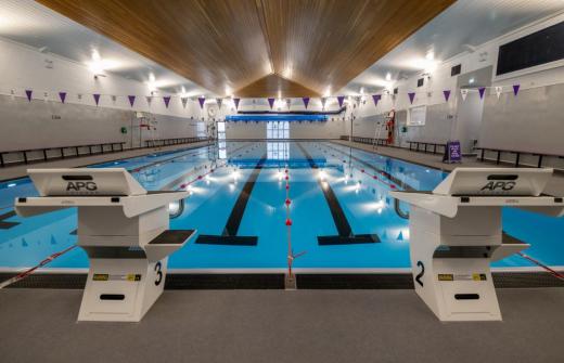 Swimming pool at Kimbolton School, Cambridgeshire