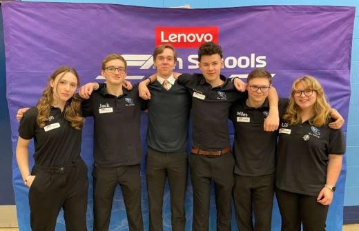 Kimbolton School Blue Mercury team