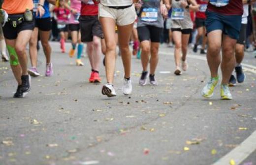 London Marathon runners