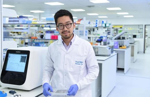 Michael Chen, CEO and co-founder, Nuclera