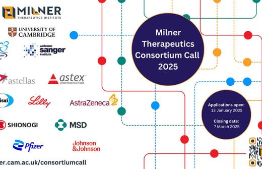 Milner Consortium Call 2025 - Applications open 7 January 2025, Closing date 7 March 2025