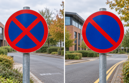 No Stopping No Waiting Sign