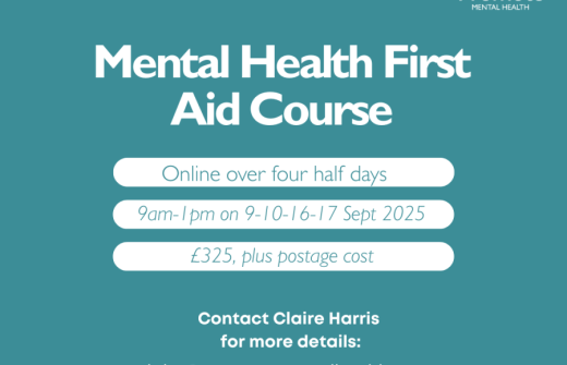 Mental Health First Aid Training Course - September 2025
