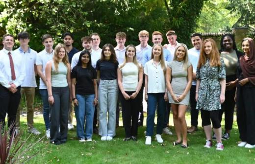 Group of interns