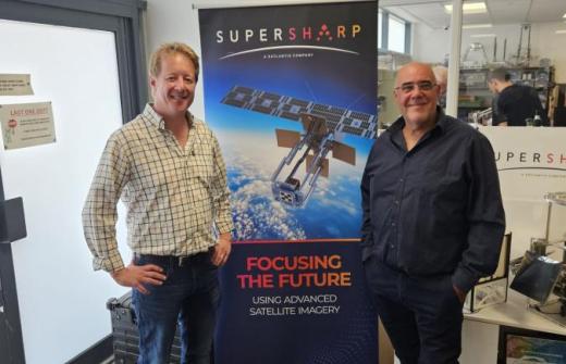 Paul Bristow and Miguel Goncalves, COO at Supersharp