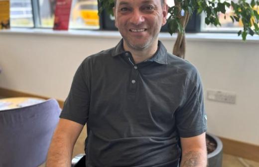Pedro Santos will tackle Trek 24 Cambridgeshire's 2.4-mile circuit in his wheelchair alongside friends to raise money for East Anglian Air Ambulance