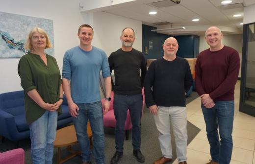 Photo of the Exbos and Hemingways directors