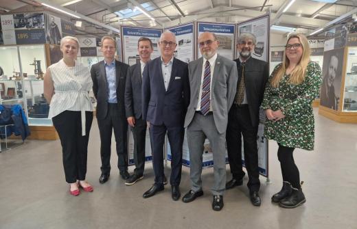 CEO and Trustees of Cambridgeshire Community Foundation and Trustees of Pye Foundation in the Pye Museum