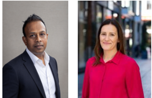 Muhunthan Thillai, Co-founder and CEO, Qureight and Inga Deakin, Partner, Molten Ventures