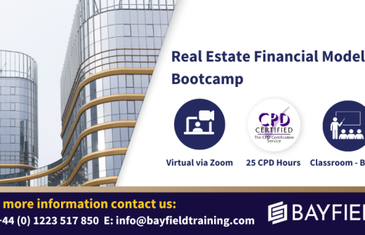 Real Estate Financial Modelling Bootcamp
