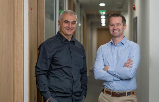 Deyan Sultov, Co-founder and CTO (Left), and Dr Ryan Cawood, Co-founder and CEO (Right)
