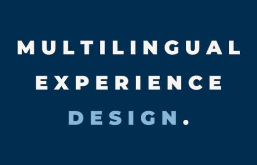 I ran a short sprint on multilingual experience design.
