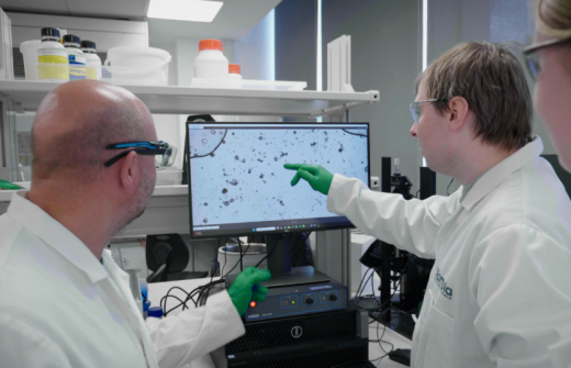 scientists in lab