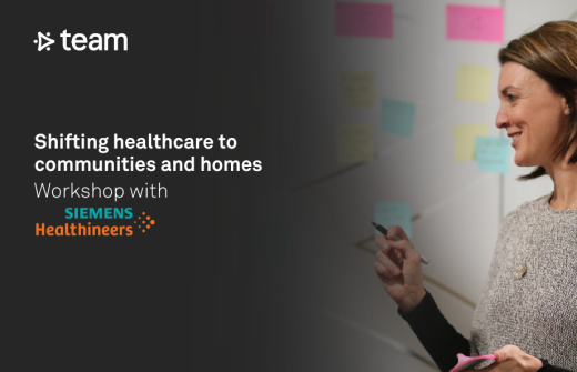 Image depicting Team Consulting's innovation workshop collaboration with Siemens Healthineers