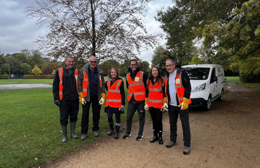 The Cambridge Management Consulting team ready for Green Day