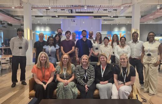 The Qureight team at the new London office