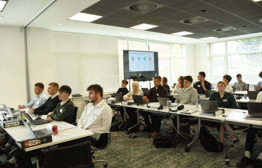New trainees attend induction session