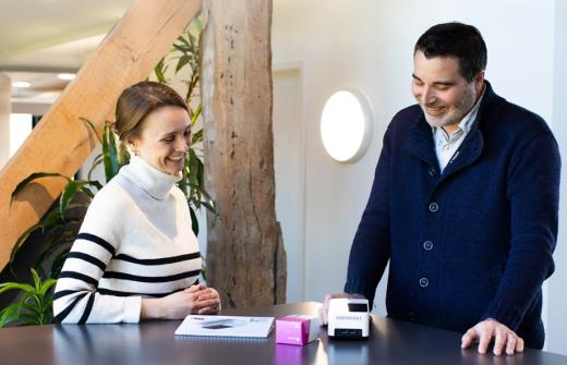 Photo of Team Consulting's heads of human factors, Jonathan Bainbridge and Andrea Pisa