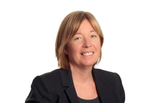 A smiling head shot of Stone King's Chair, Alison Allen