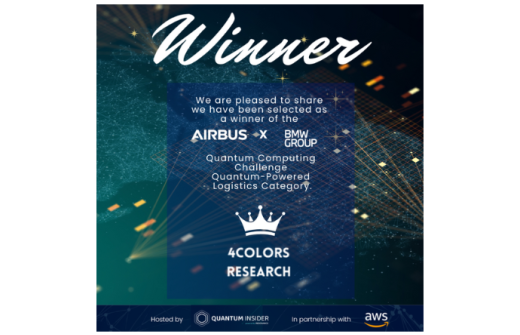 4colors wins the Airbus-BMW Quantum Computing Challenge