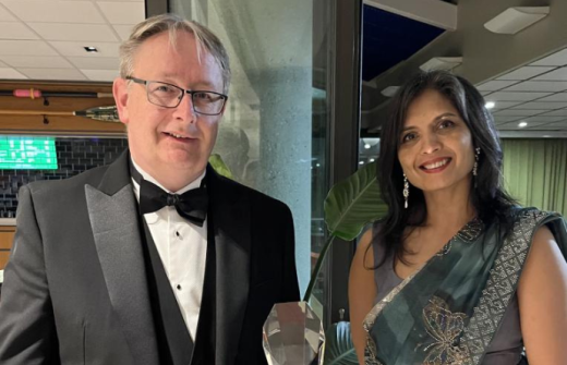 Asa Burrows, CEO and Babita Devi, CCO, of SKC Games Studio