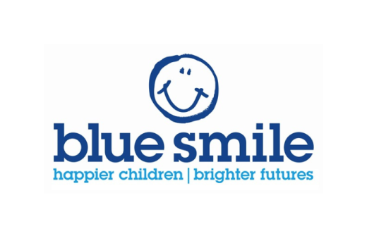 blue smile