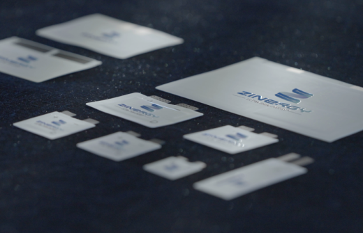 ultra-thin and flexible Zinergy's batteries - different sizes and shapes