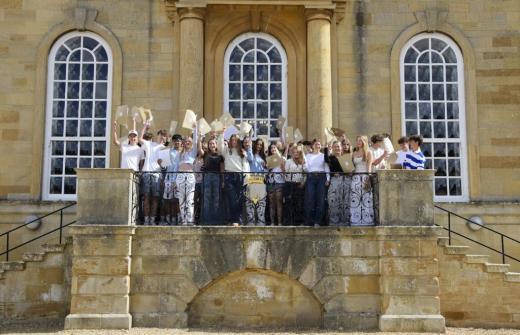 Kimbolton School pupils celebrate excellent GCSE results