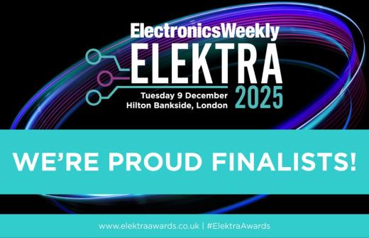 Elektra Awards Logo - We're Proud Finalists