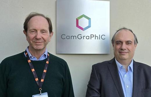 CamGraPhIC founders: Marco Romagnoli (L) and Andrea Ferrari (R)