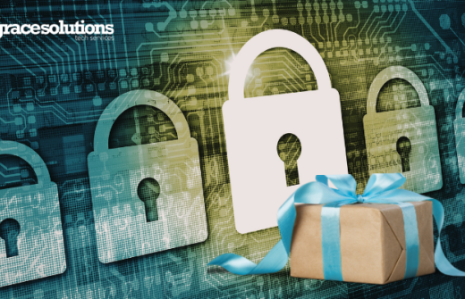 image depicting locks and data to represent secure passwords