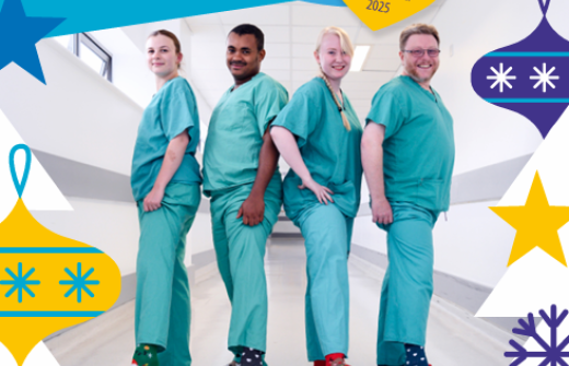 Join our Docs in Festive Socks and raise money for Addenbrooke's 