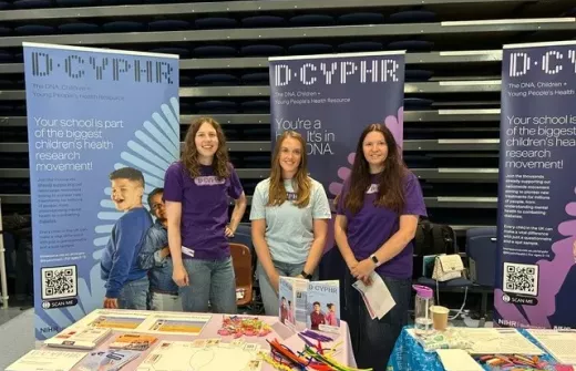 The D-CYPHR team attended the Leicester Grammar School STEM fair