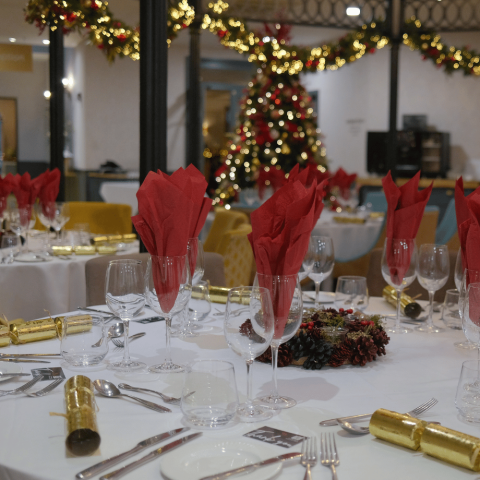 Atrium Christmas Party Night