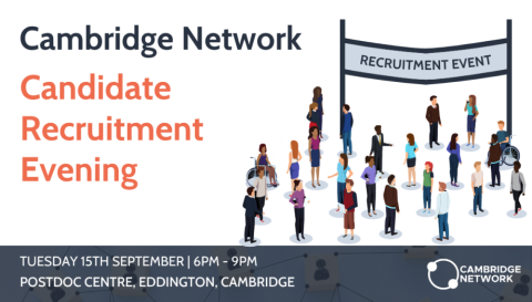 Cambridge Network candidate recruitment evening