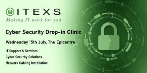 Drop-in session with ITEXS IT for Practical Cyber Security advice