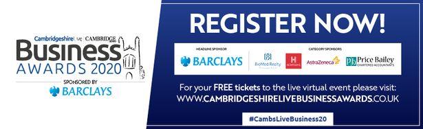 CambridgeshireLive Business Awards banner