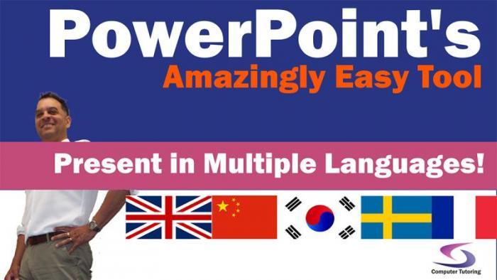 PowerPoint Present in Multiple Languages Poster File