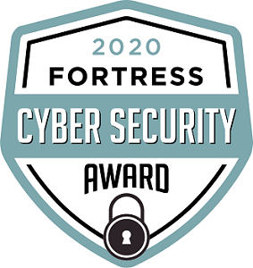 2020 Fortress Cyber Security Award logo