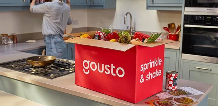 Gousto 'recipe in a box' success