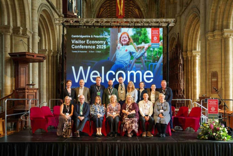 Tourism conference at Peterborough Cathedral