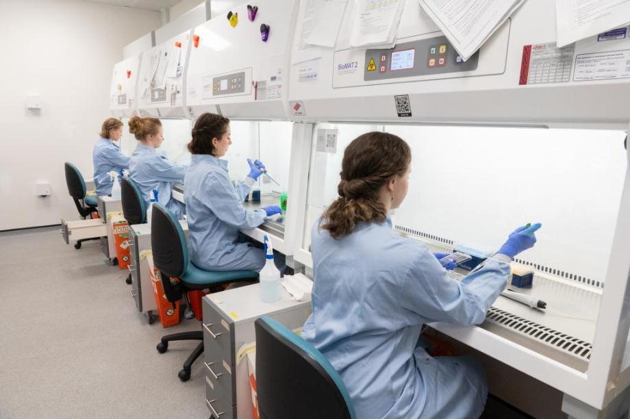 Research labs at the Department of Clinical Neurosciences.