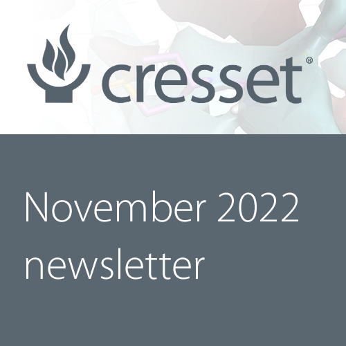 Computational chemistry news from Cresset, November 2022