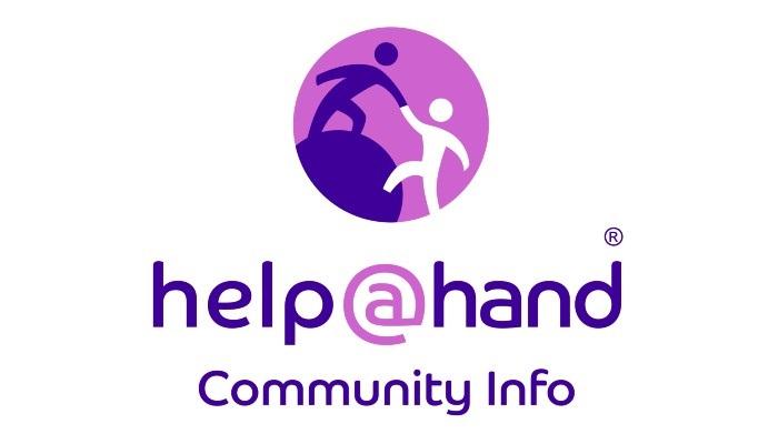 Help at Hand app logo: look for this distinctive purple logo when searching for ‘Help at Hand community info’ within the app store for your device. 