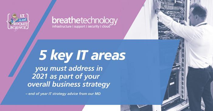 Breathe technology banner_ five key things you must include in your IT strategy