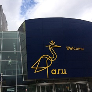 Welcome to ARU sign