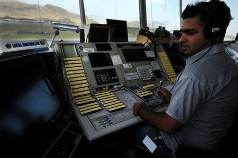 Image: Air traffic controller - English for Aviation courses from ABC Cambridge