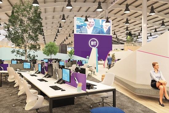 artists impression of how the proposed workplaces could look